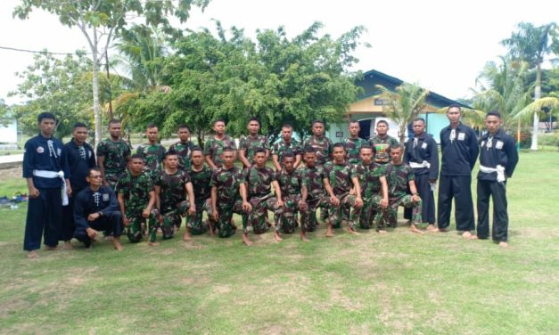 Latihan perdana Bataliyon RK 762/vira yuda sakti