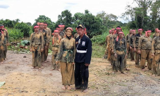 KEGIATAN KERJA BHAKTI DAN PENGAMBILAN SABUK HIJAU CAB.BULUNGAN