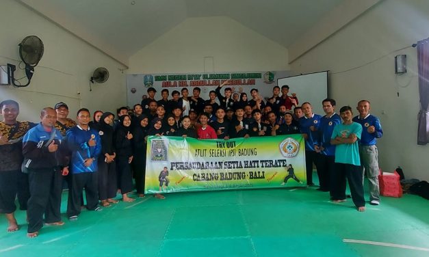 TRY OUT “ATLIT PSHT CABANG BADUNG” BERTANDANG KE BANYUWANGI