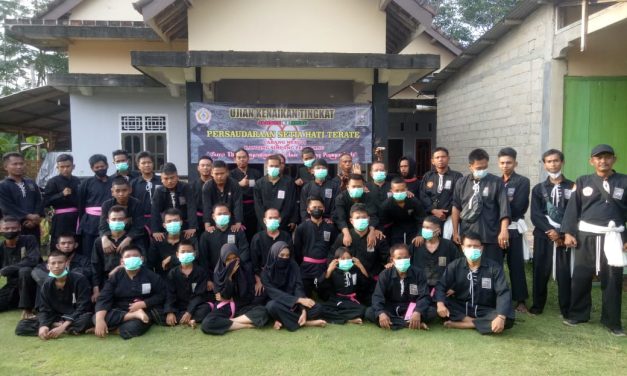 Siswa PSHT Cabang Mesuji Sukses Tes Kenaikan Sabuk Jambon – Hijau