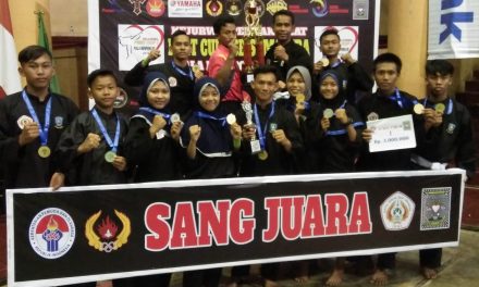 PSHT Kepulauan Riau Juara Umum Kejurwil PSHT Cup Se-Sumatera Piala Kemenpora