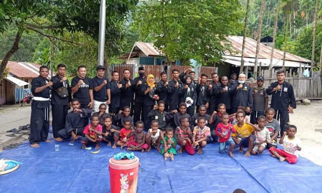 Pembukaan Latihan di Abe Pantai, Abepura, Jayapura