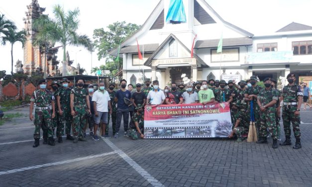 GIAT KERJA BHAKTI DENKAV 4/SP PSHT CAB.BADUNG