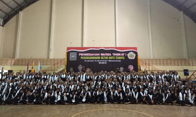 PSHT KABUPATEN SEMARANG MENGESAHKAN WARGA BARU 2023