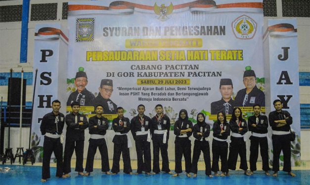 PSHT Cabang Pacitan Laksanakan 2 Tahap Pengesahan