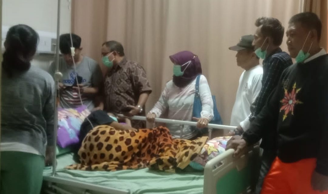 Dijenguk Ketua Umum PSHT Kangmas Muhammad Taufiq, Mas Agus Semangat Melawan Penyakitnya