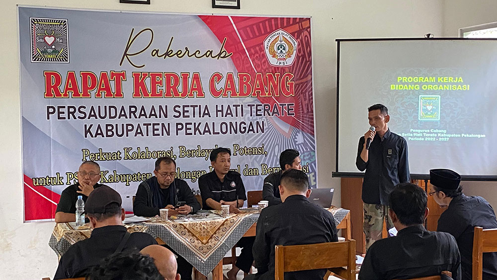 RAKERCAB PSHT Cabang Kabupaten Pekalongan: Perkuat Kolaborasi Untuk Unggul & Berprestasi