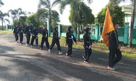 Uji Kelayakan Calon Warga, PSHT Banjarbaru Gelar Long March 20Km