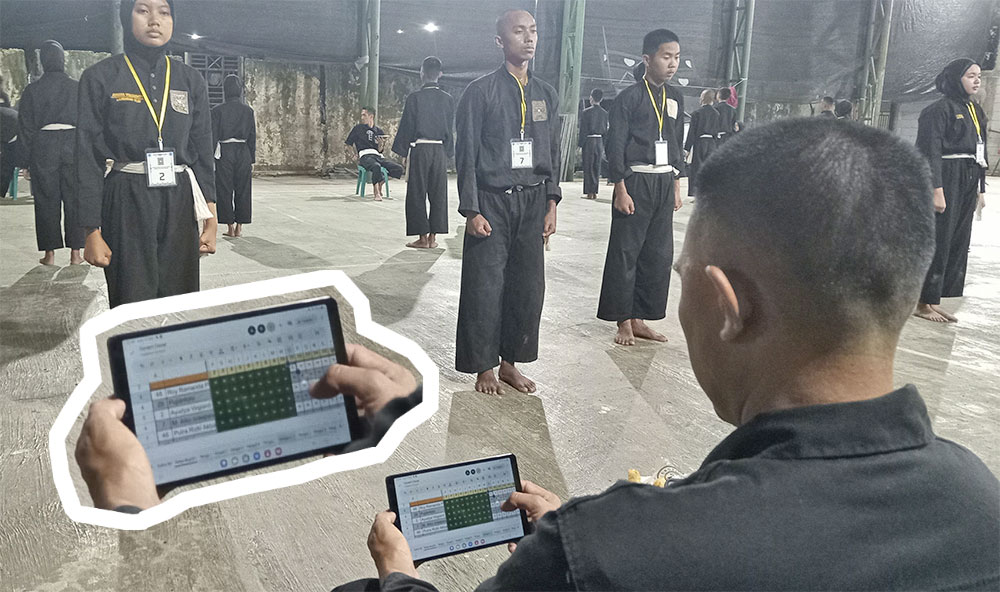 Tes Pra Warga, PSHT Banjarbaru Kembangkan Sistem Penilaian Digital