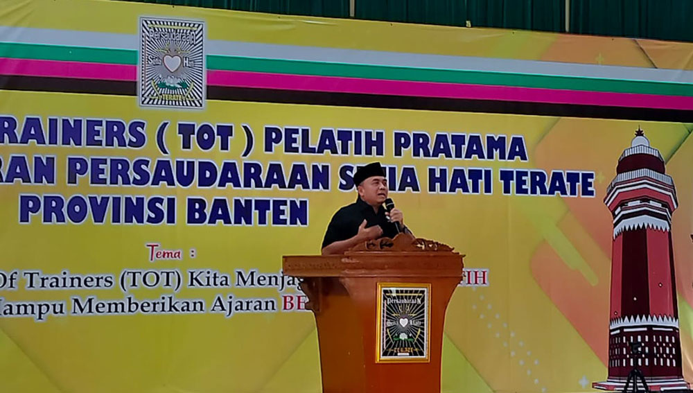 TOT Pelatihan Pratama Pencak Silat Ajaran PSHT se Provinsi Banten