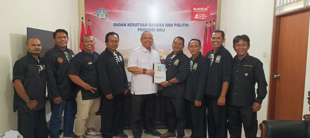 Pengurus PSHT Provinsi Bali, Audensi Bersama Pihak Kesbangpol Provinsi Bali