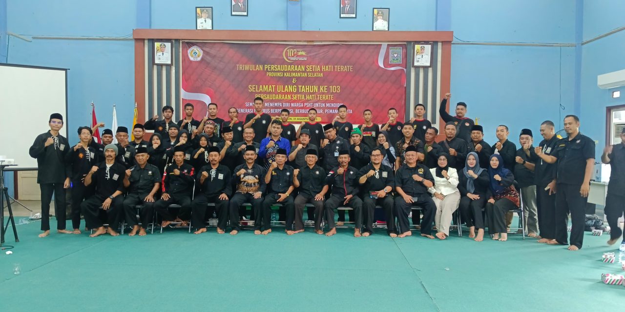 Rapat Tri Wulan PSHT Kalsel, Ini Yang Dibahas!