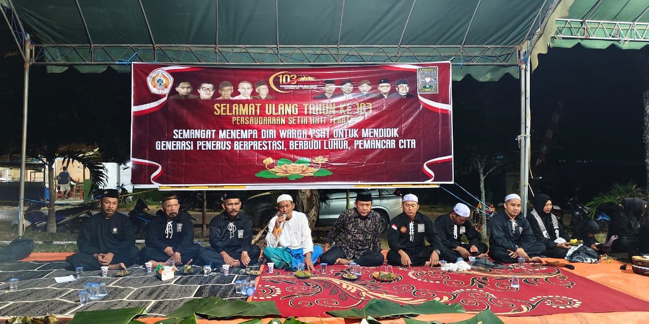Cabang Tapin Tekankan PSHT Jadi Organisasi Yang Membawa Kebermanfaatan.
