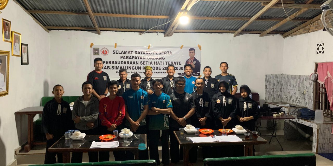 Tertib Organisasi Sesuai AD/ART, PSHT Simalungun Gelar Parapatan Cabang.