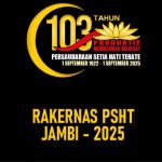 Rakernas PSHT 2025, “Sepucuk Jambi Sembilan Lurah” Untuk Indonesia