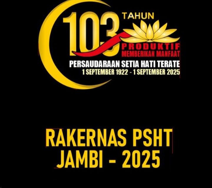 Rakernas PSHT 2025, “Sepucuk Jambi Sembilan Lurah” Untuk Indonesia