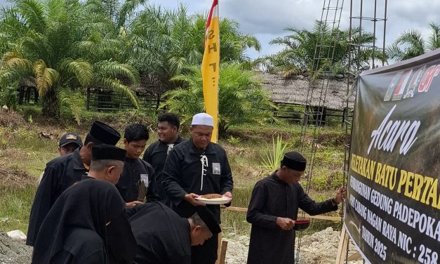 “Peletakan Batu Pertama Padepokan, Bukti PSHT Nagan Raya Terus Berkembang”