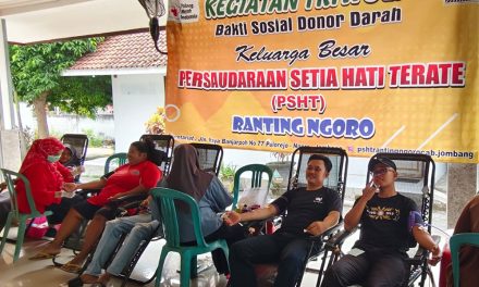 Donor Darah, Pengabdian Masyarakat PSHT dari Jombang