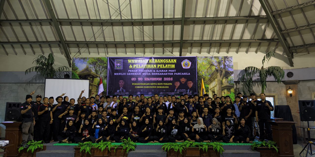 Tingkatkan Kompetensi, PSHT Kabupaten Semarang Gelar Wawasan Kebangsaan Dan Pelatihan Pelatih