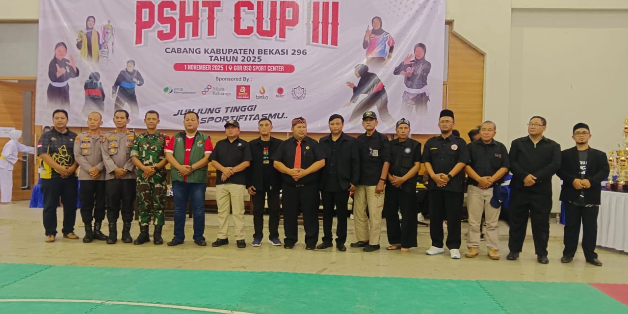 Ajang Pembibitan Atlet, PSHT Cup 3 Kabupaten Bekasi Digelar