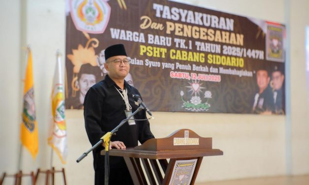 Jabat Kacab Kabupaten Kediri, Letkol Andreas Tegaskan PSHT Hanya Satu