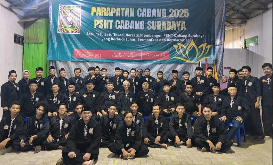 Parapatan Cabang PSHT Surabaya, Dorong Parluh 2026 Terlaksana Di PAM