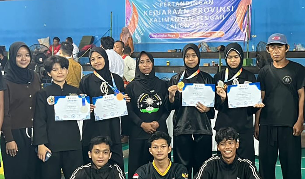 Atlit PSHT Provinsi Kalimantan Tengah Juarai Kejuaraan Pencak Silat IPSI Kalimantan Tengah
