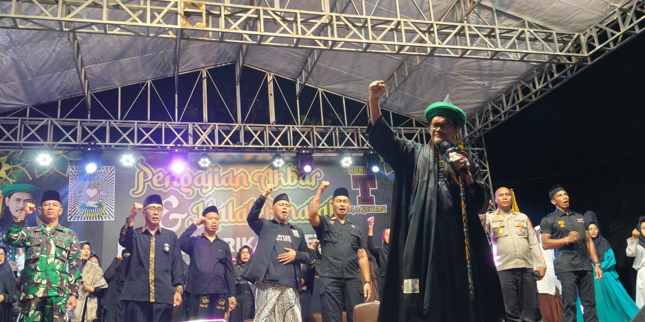 Tingkatkan Keimanan, Halal Bihalal PSHT Distrik Magetan Berlangsung Khidmat