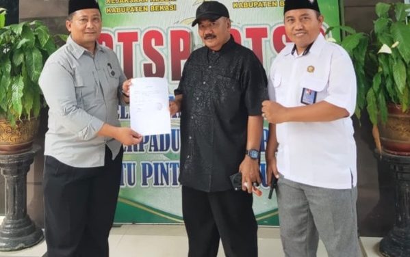 PSHT Kabupaten Bekasi Serahkan Legalitas Ke Forkompimda