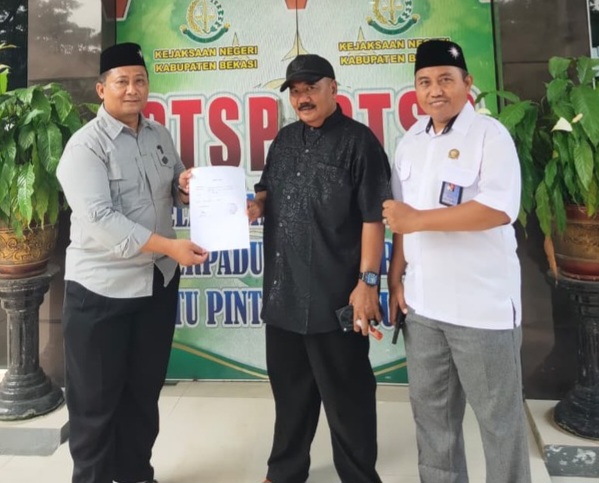 PSHT Kabupaten Bekasi Serahkan Legalitas Ke Forkompimda