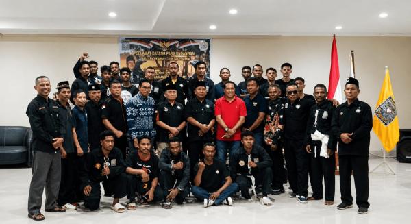 Audiensi PSHT NTT, Konflik Tuntas, Siap Bersatu Dukung PON 2028