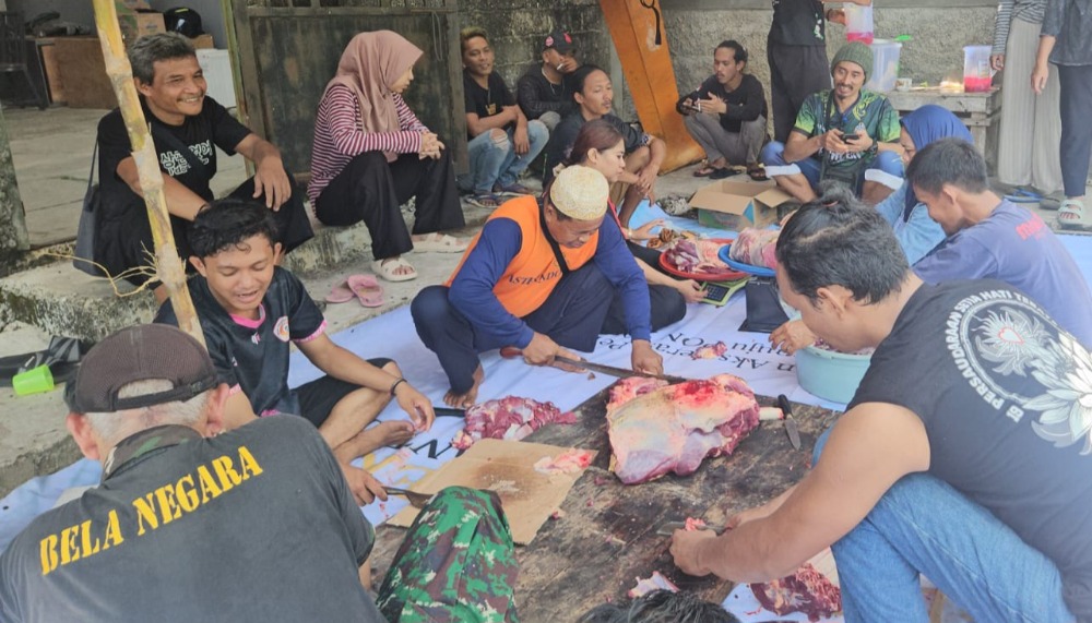 Momen Idul Adha, PSHT Banjarbaru Rawat Persaudaraan Lewat Sapi Kurban