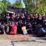Aksi Sosial Nyata, PSHT Banjarmasin Bersih Lingkungan Komplek Putri Duyung