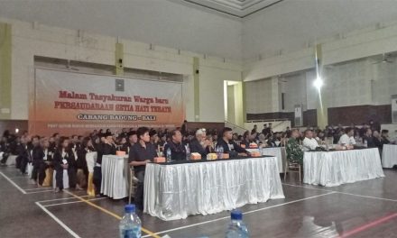Wisuda Warga Baru PSHT Provinsi Bali Berlangsung Khidmat di Graha Budaya Lotring Kuta