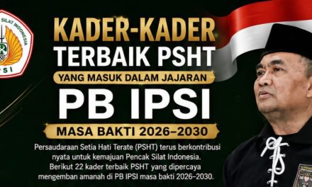 Resmi! Puluhan Kader Terbaik PSHT Masuk Jajaran PB IPSI