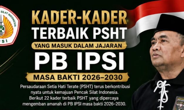 Resmi! Puluhan Kader Terbaik PSHT Masuk Jajaran PB IPSI