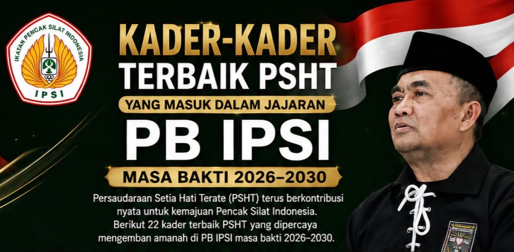 Resmi! Puluhan Kader Terbaik PSHT Masuk Jajaran PB IPSI