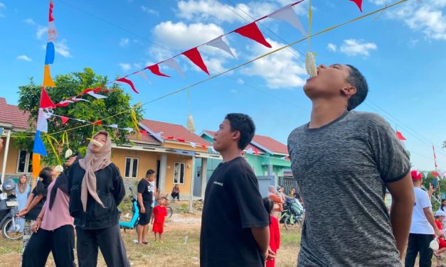 Semarak Kemerdekaan, PSHT Liang Anggang Membaur Bersama Warga